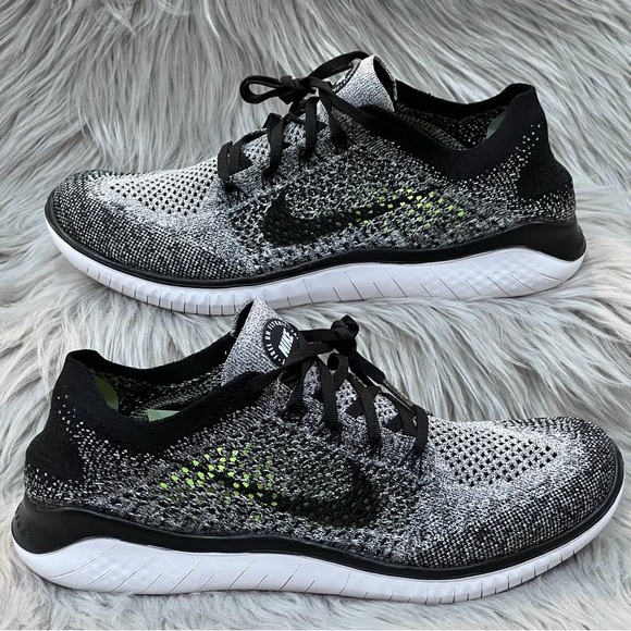 Nike Free Run Flyknit 2018. Mens. 942838-101 - Picture 3 of 9